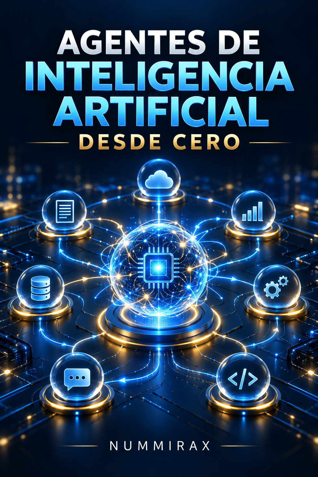 Portada Agentes de IA desde cero